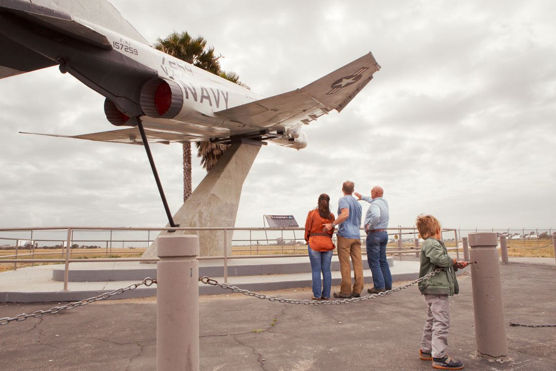 Admiring F-4 Phantom 